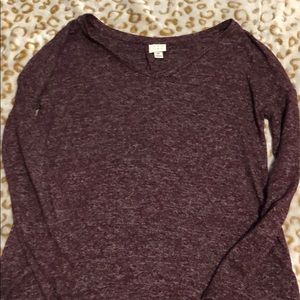 Plum sweater